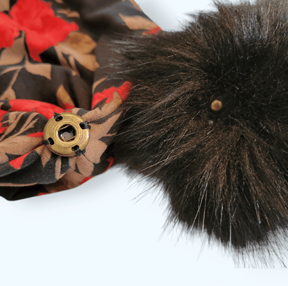 Tuques (doublées coton lycra) à pompons détachables