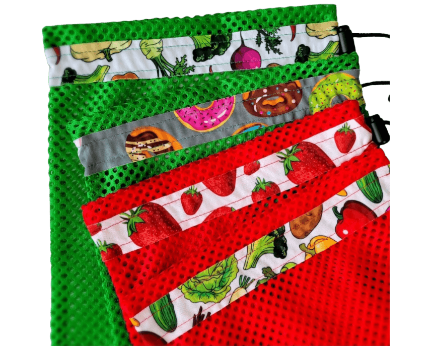 Sacs en filet pour aliments en vrac - MOYEN - www.Shopthatapp.com