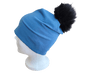 Tuques (doublées coton lycra) à pompons détachables