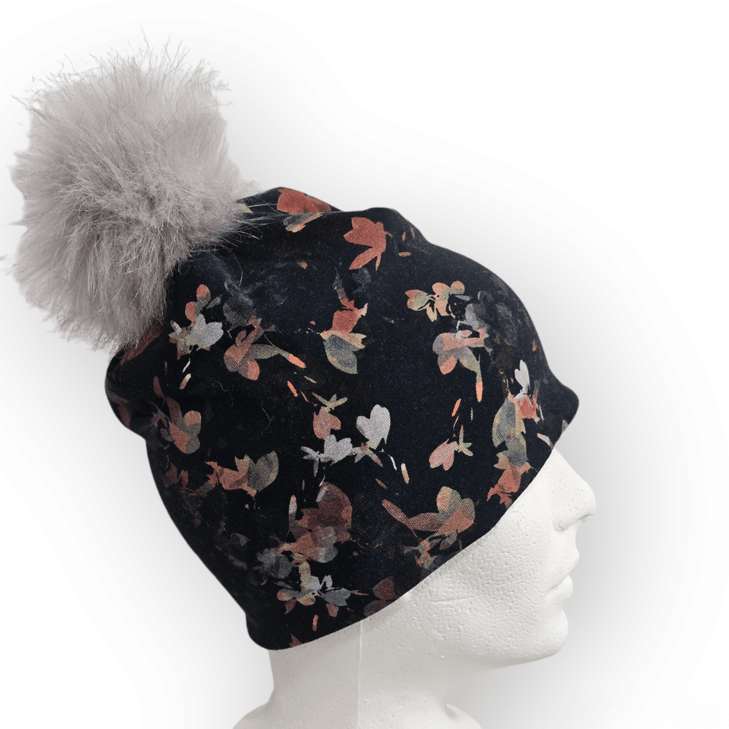 Tuques (doublées coton lycra) à pompons détachables