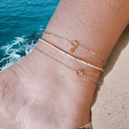 Breloques de bracelet permanentes Love Links