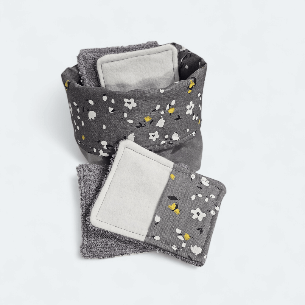 Lingettes et panier de rangement réversible. - www.Shopthatapp.com