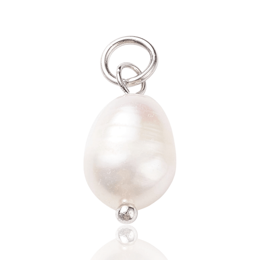 Breloque perle en argent