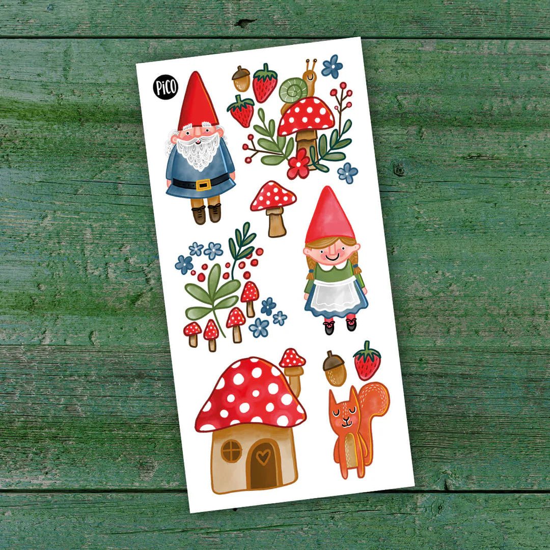 Pico tattoo Les copains du jardins - www.Shopthatapp.com #