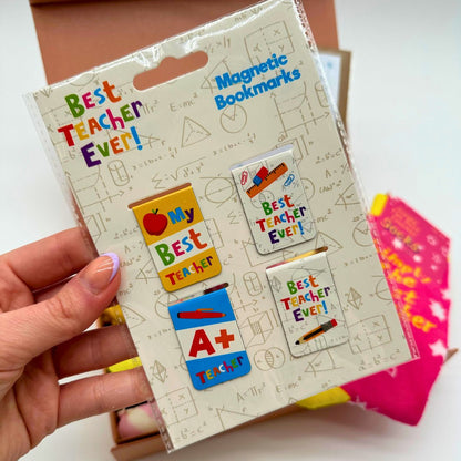 Thank You Teacher - Pink Gift Hamper-Food and beverage-www.Shopthatapp.com-HamperWell