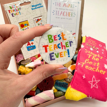 Thank You Teacher - Pink Gift Hamper-Food and beverage-www.Shopthatapp.com-HamperWell