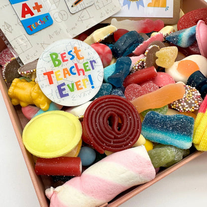 Thank You Teacher - Pink Gift Hamper-Food and beverage-www.Shopthatapp.com-HamperWell