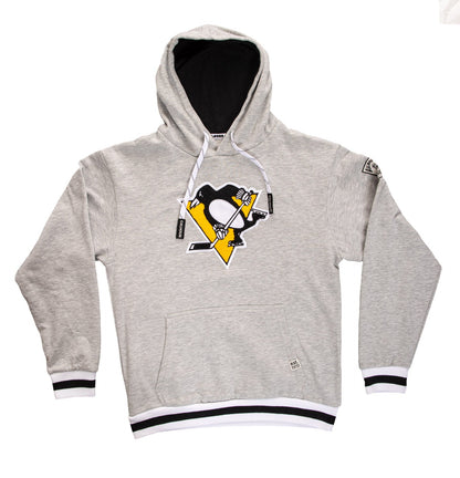 Pittsburgh Penguins "Muskoka Style" Premium Chenille Woven Logo Hoodie - www.Shopthatapp.com #