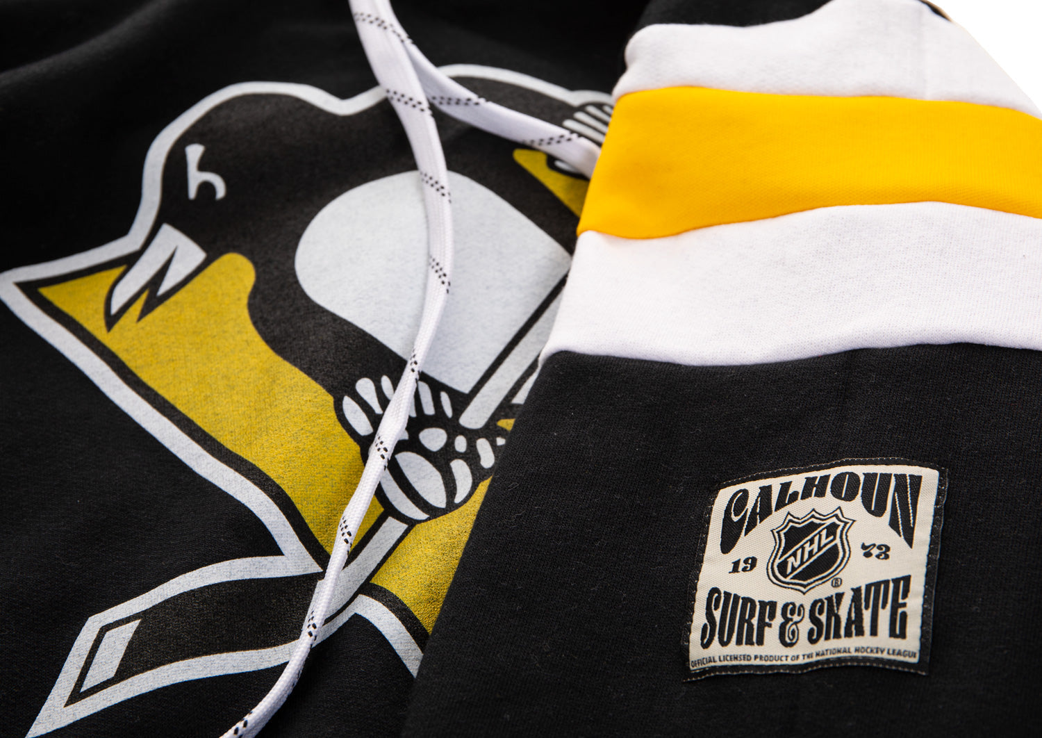 Pittsburgh Penguins Varsity Retro Style Hoodie - www.Shopthatapp.com #