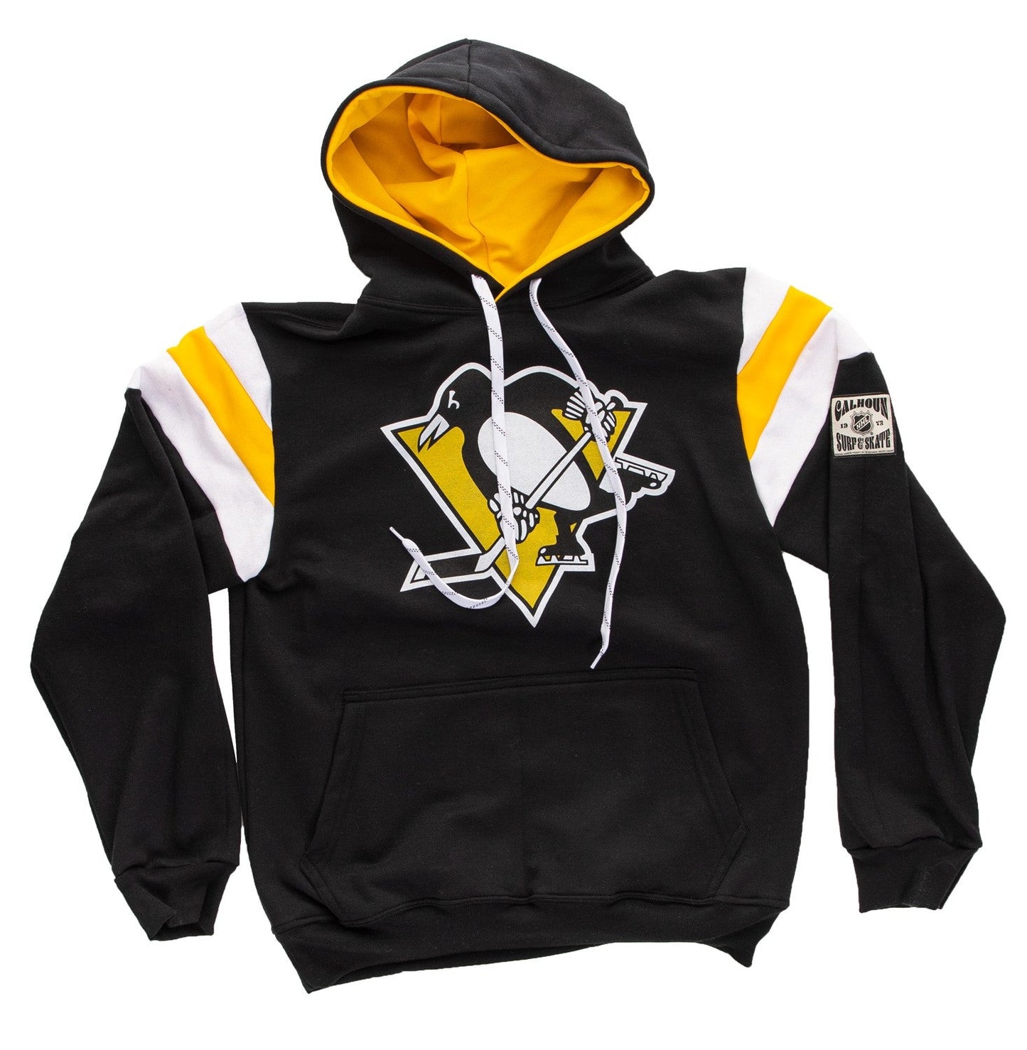 Pittsburgh Penguins Varsity Retro Style Hoodie - www.Shopthatapp.com #