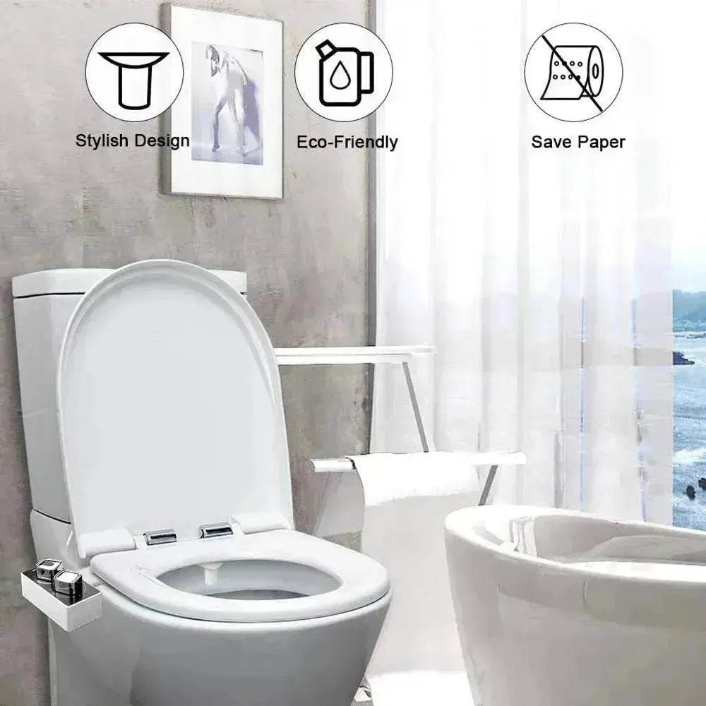 Plastic Manual Toilet Bidet set for Women Wash - www.Shopthatapp.com #
