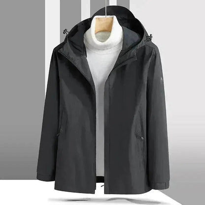 Plus Size Shell Jacket Windproof Waterproof Mountaineering Suit Coat - www.Shopthatapp.com