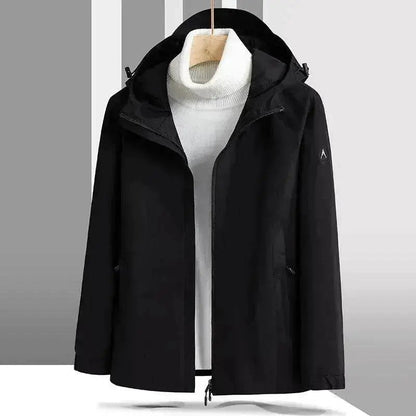 Plus Size Shell Jacket Windproof Waterproof Mountaineering Suit Coat - www.Shopthatapp.com