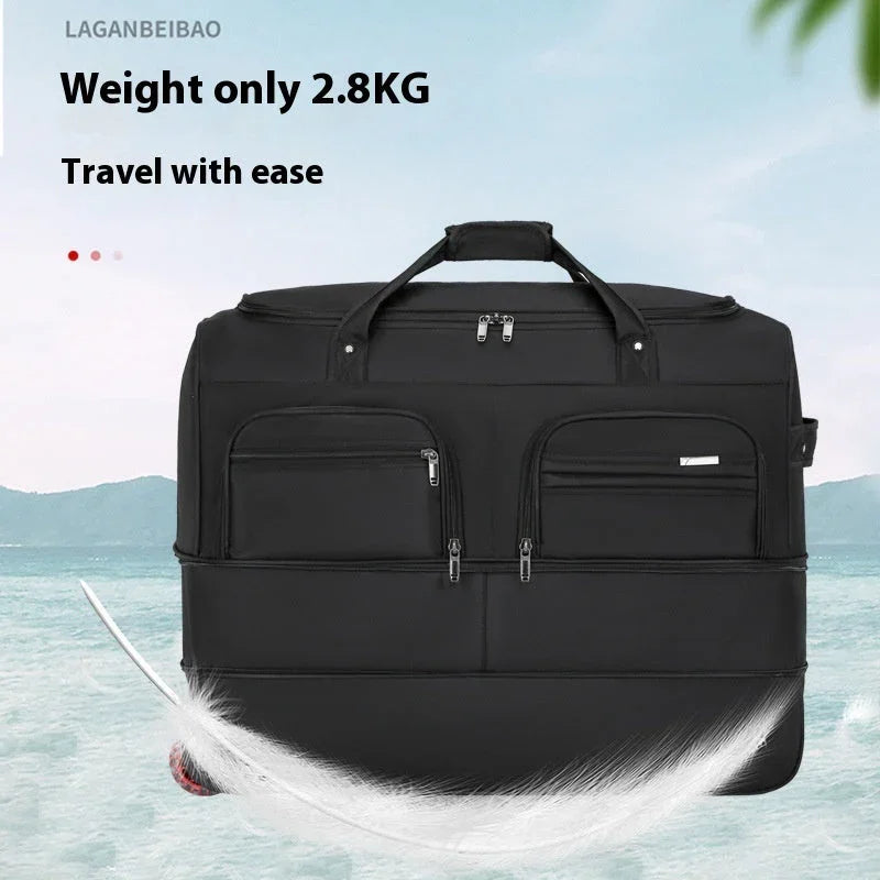 Plus-sized Capacity Travel Bag Multifunctional Folding - www.Shopthatapp.com