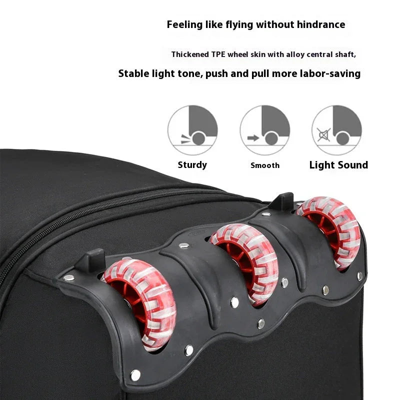 Plus-sized Capacity Travel Bag Multifunctional Folding - www.Shopthatapp.com