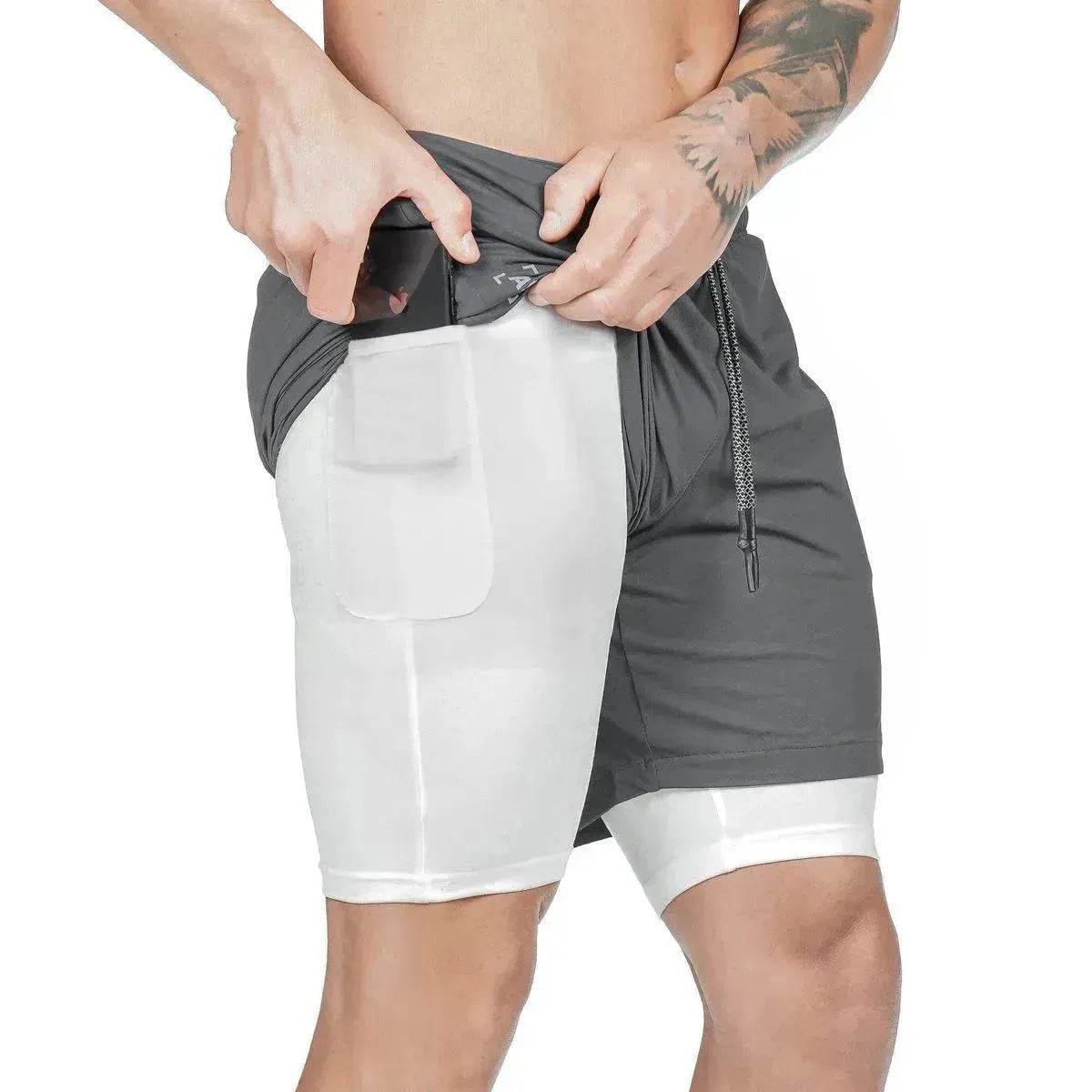 Pocket Compression Shorts - www.Shopthatapp.com #