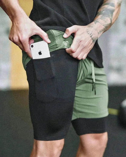 Pocket Compression Shorts - www.Shopthatapp.com #