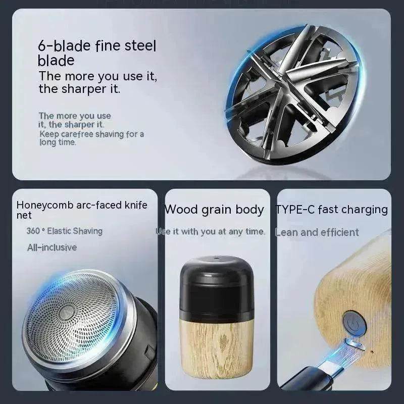 Pocket Size Mini Electric Shaver (Rechargeable) - www.Shopthatapp.com