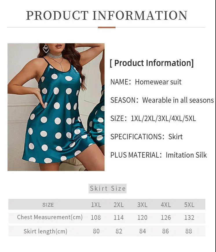 Polka Dot Pajamas Loose Homewear For Women - www.Shopthatapp.com