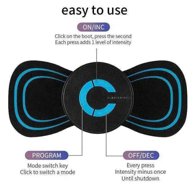 Portable Adjustable Neck Massager for Neck, Shoulders - www.Shopthatapp.com