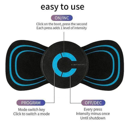 Portable Adjustable Neck Massager for Neck, Shoulders - www.Shopthatapp.com