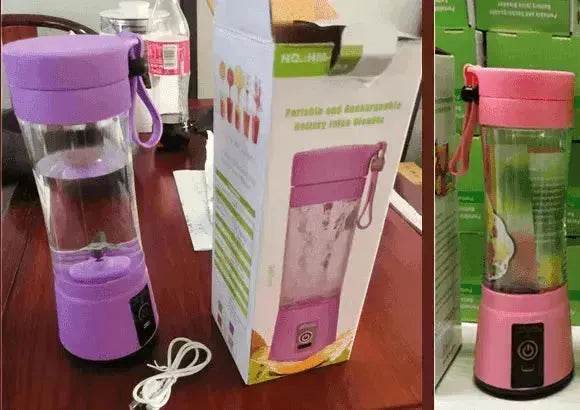 Portable Blender With USB Rechargeable Mini Fruit Juice Mixer - www.Shopthatapp.com