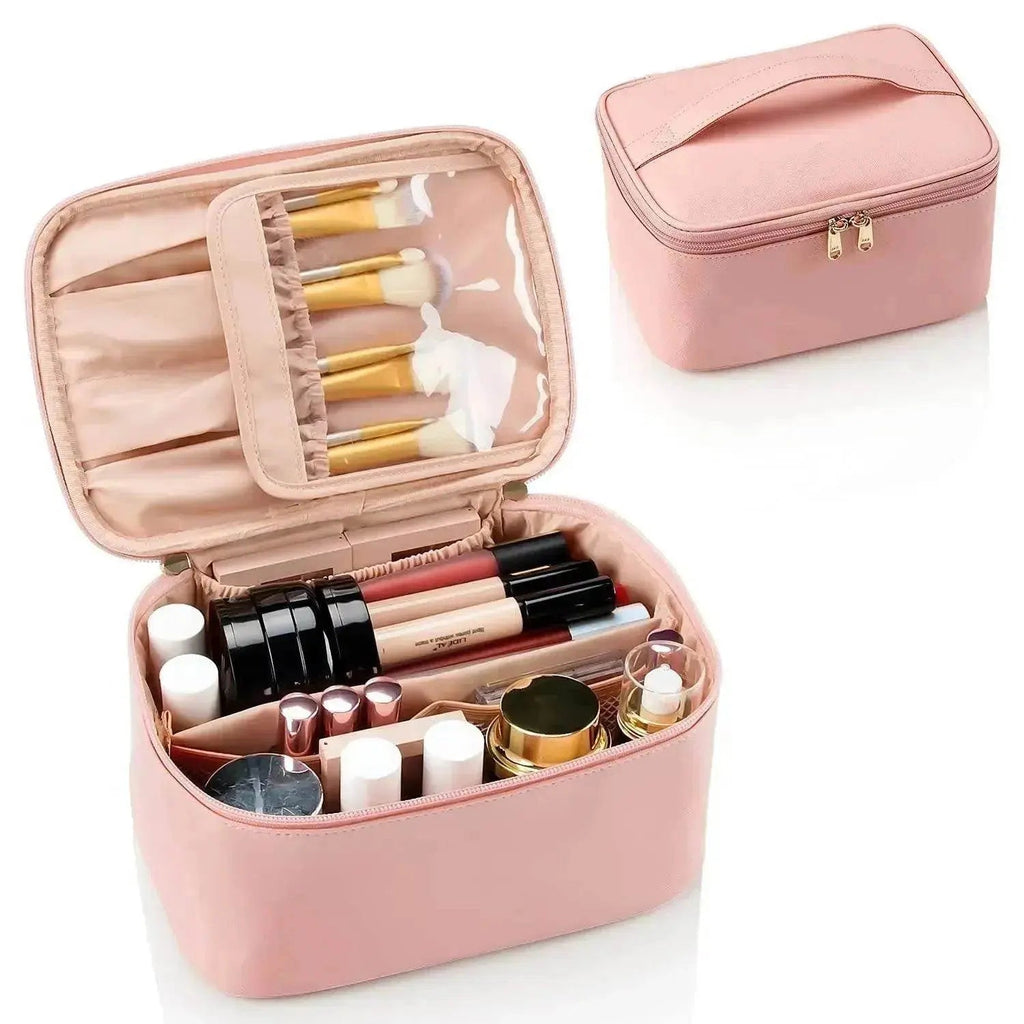 Portable Cosmetics Cosmetic Bag Large Capacity - www.Shopthatapp.com