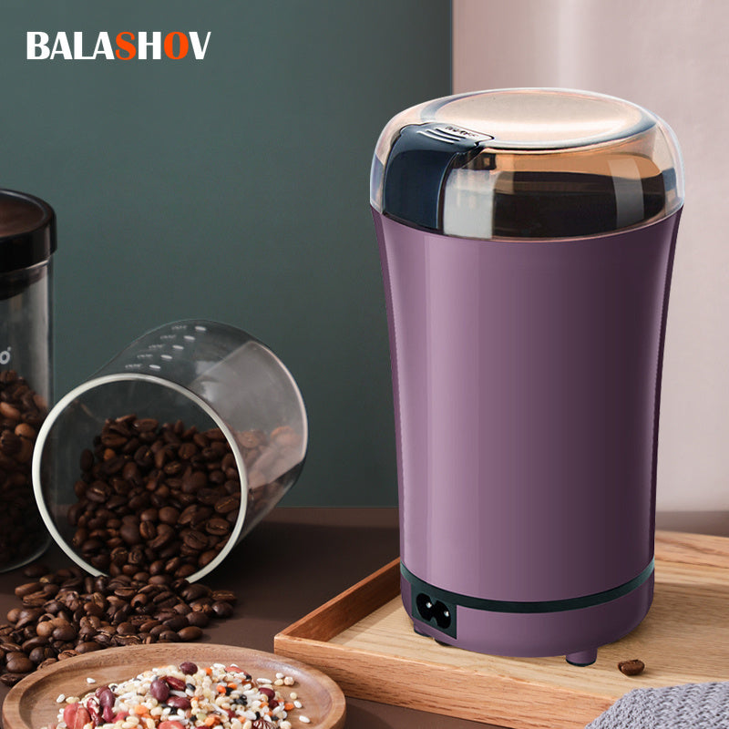 Portable Electric Coffee Bean Grinder Mill Kitchen Tool Herbs Salt Pepper Spices Nuts Grains Mini Medicine Flour Powder Crusher - www.Shopthatapp.com