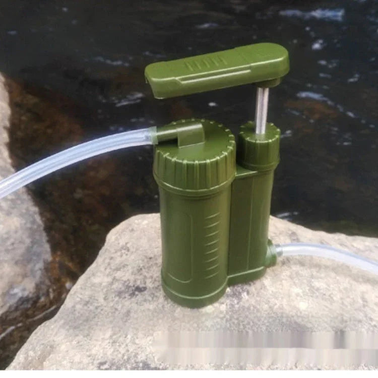 Portable Outdoor Emergency Drinking Water Filter - www.Shopthatapp.com