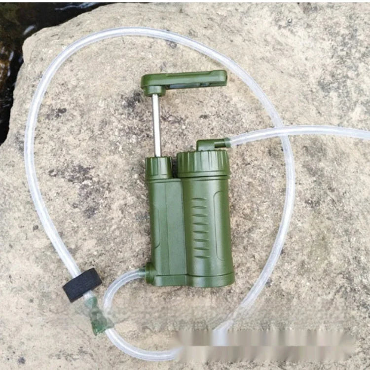 Portable Outdoor Emergency Drinking Water Filter - www.Shopthatapp.com