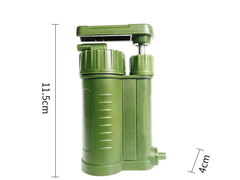 Portable Outdoor Emergency Drinking Water Filter - www.Shopthatapp.com