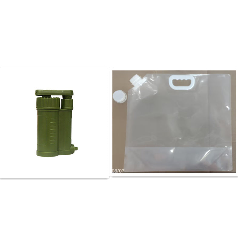 Portable Outdoor Emergency Drinking Water Filter - www.Shopthatapp.com