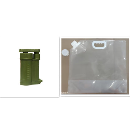 Portable Outdoor Emergency Drinking Water Filter - www.Shopthatapp.com