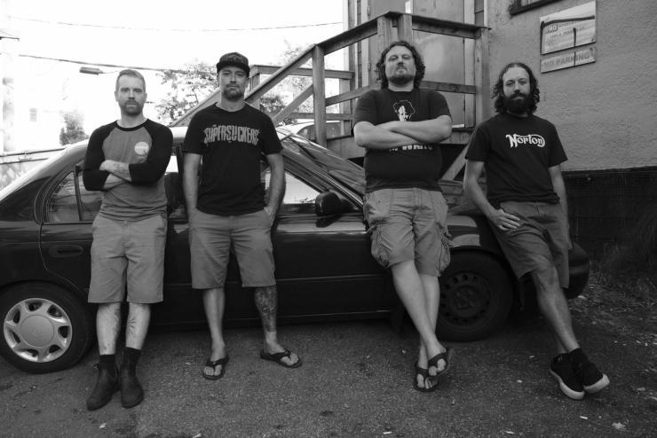 Blacked Out / Wasted Breath - LP Used EP blue w/ White & Black splatter - www.Shopthatapp.com