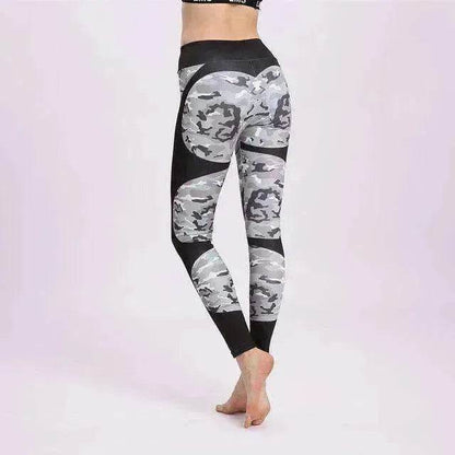 Print patchwork yoga leggings - www.Shopthatapp.com #