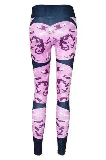 Print patchwork yoga leggings - www.Shopthatapp.com #
