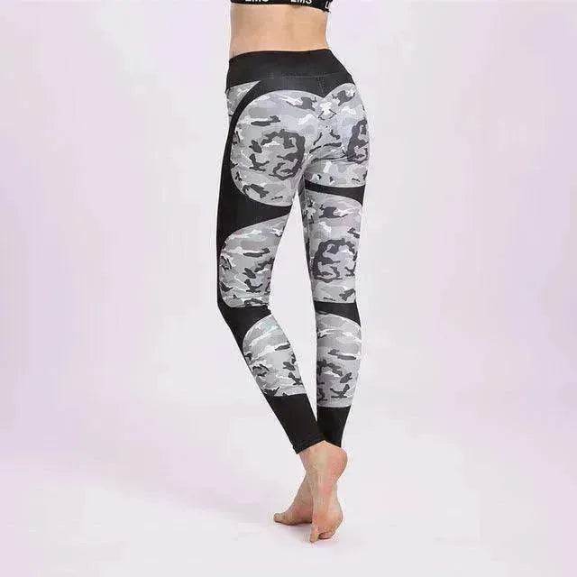 Print patchwork yoga leggings - www.Shopthatapp.com #