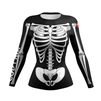 Printed Slim Fit Long Sleeve Workout Tops for Women - www.Shopthatapp.com #
