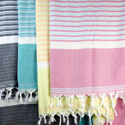 Serviettes de bain turques