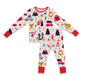 Festive Antlers Bamboo PJ set