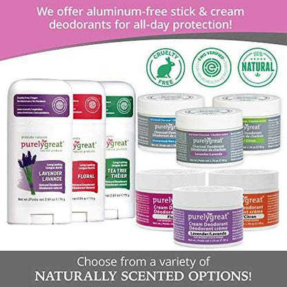 Unscented Charcoal Deodorant - www.Shopthatapp.com