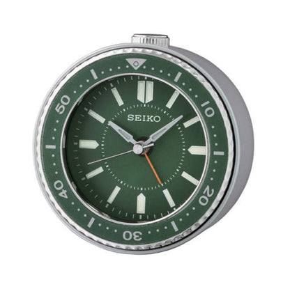 Réveil de bureau Seiko vert | QHE184M