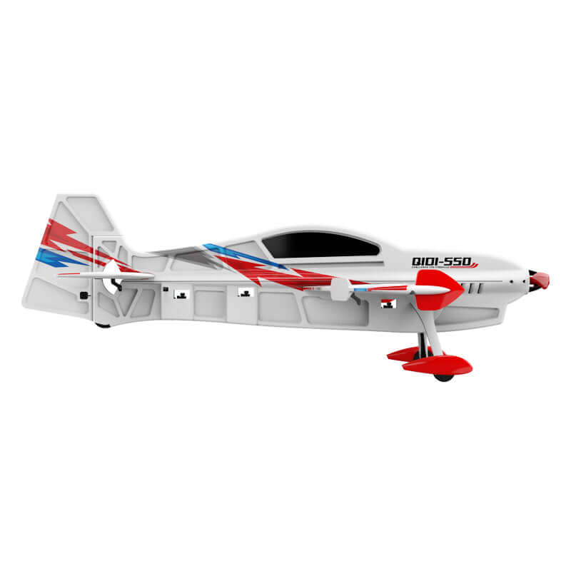 QIDI-550 3D Stunt RC Airplane with Brushless Motor, 6CH, One-Key Hover - www.Shopthatapp.com #
