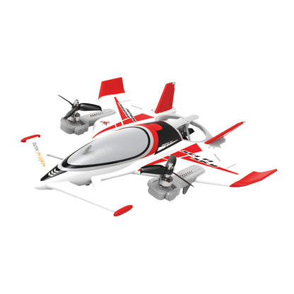 QIDI 570 VTOL RC Plane Brushless with 7.4V Battery, LED Lights & Crane Mode - www.Shopthatapp.com #