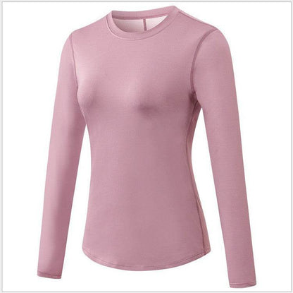 Quick Drying Breathable Long Sleeve Yoga Workout Gym T-shirt for women - www.Shopthatapp.com #