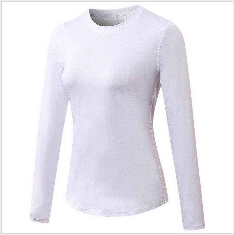 Quick Drying Breathable Long Sleeve Yoga Workout Gym T-shirt for women - www.Shopthatapp.com #