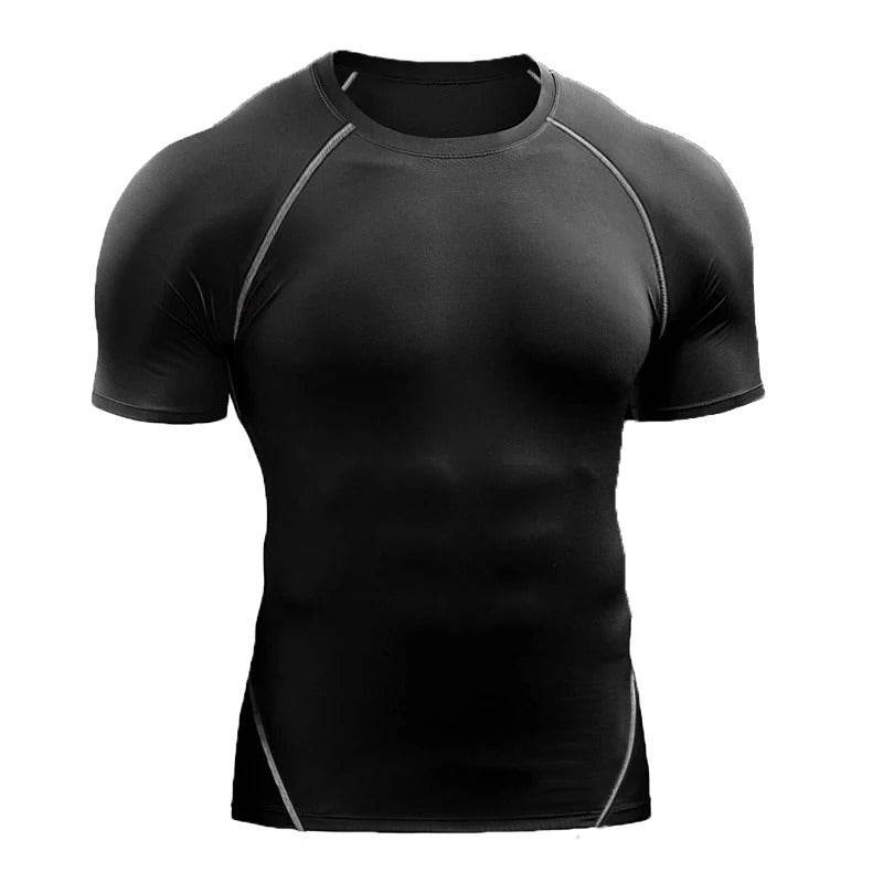 Quick Drying Men Short Sleeve Exercise Running Workout T-shirt Top - www.Shopthatapp.com #