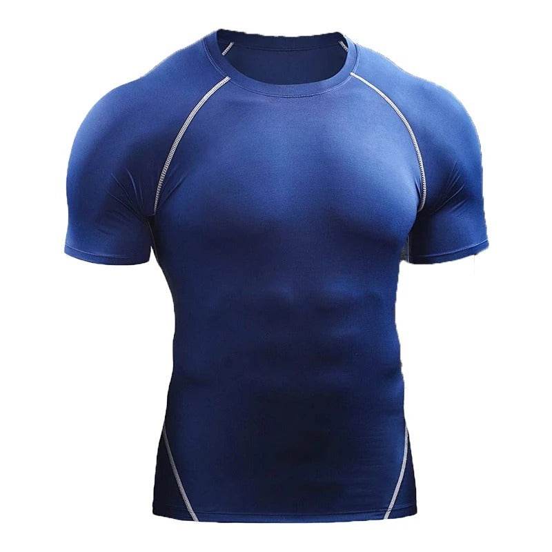 Quick Drying Men Short Sleeve Exercise Running Workout T-shirt Top - www.Shopthatapp.com #