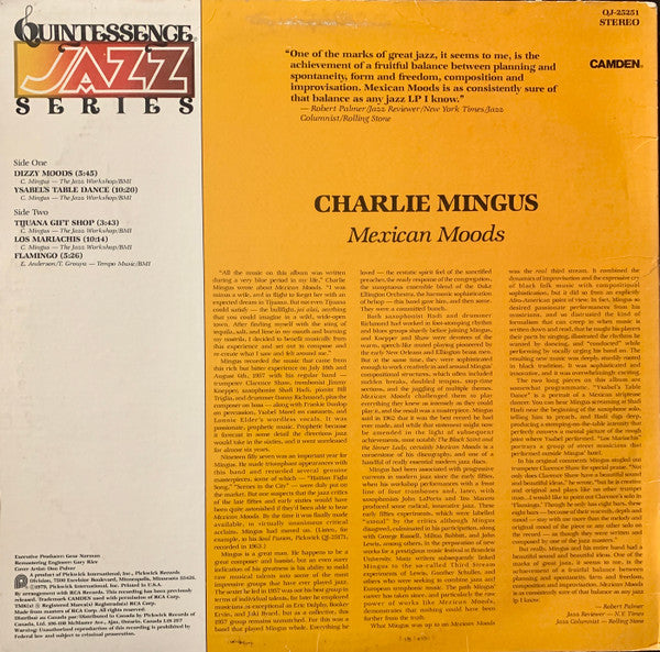 Charlie Mingus / Mexican Moods - LP (Used) - www.Shopthatapp.com