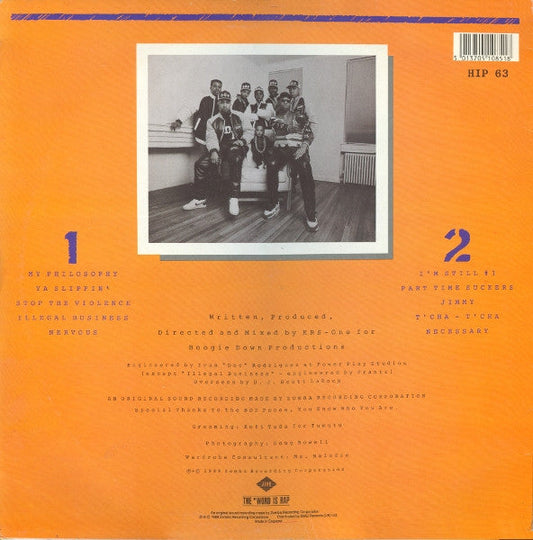 Boogie Down Productions / By All Means Necessary - LP (Used) - www.Shopthatapp.com